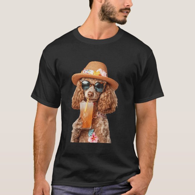 Camiseta 01 Coquetel Poodle (Frente)