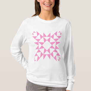 Camiseta 01 decorativos - Rosa
