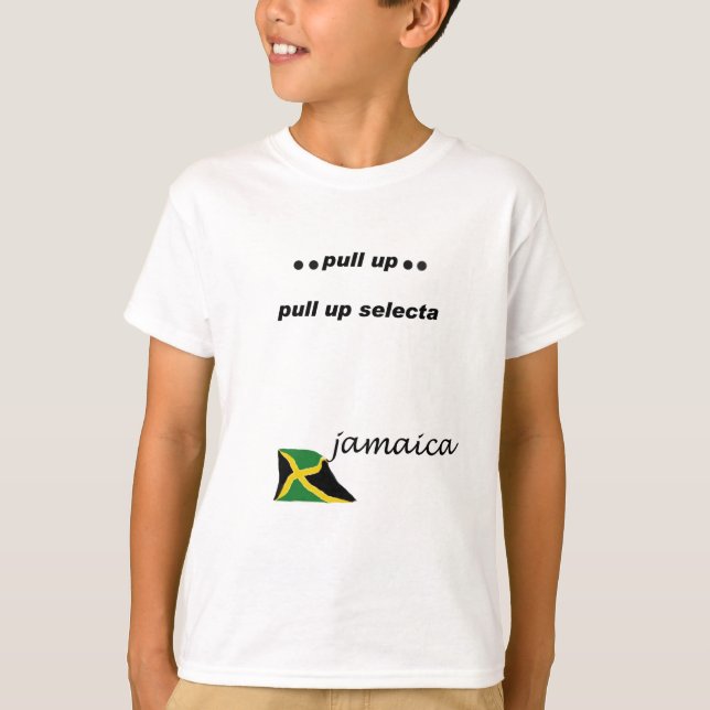 Camiseta 03w Jamaica levantam o selecta (Frente)