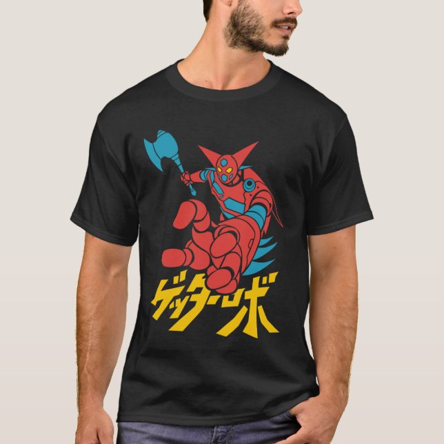 Camiseta 042 Getter Robo (Frente)