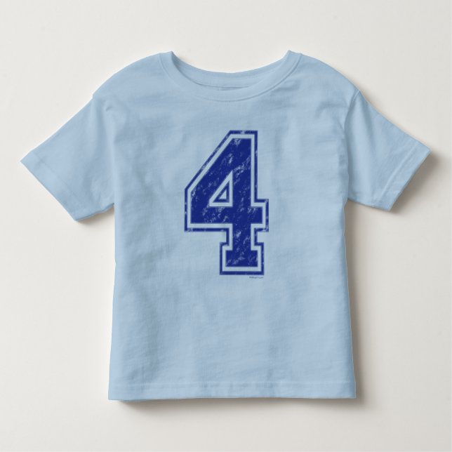 Camiseta 04 Custom Jersey Blue (Frente)