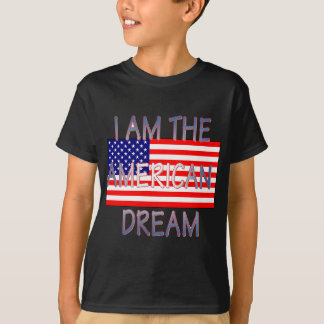 Camiseta 051207 eu sou o sonho americano