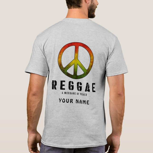 Camiseta 06 Reggae Peace (Verso)