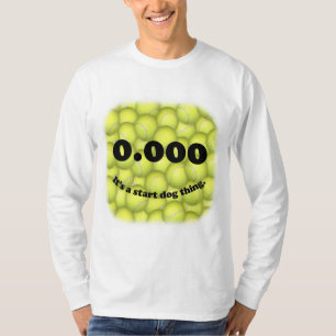 Camiseta 0,000, o começo perfeito, é uma coisa do cão do