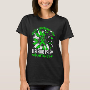 Camiseta 0 Aceitar Compreender Amor Girassol Paralisia Cere