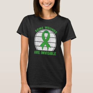 Camiseta 0 Algumas Feridas São Invisíveis Conscientização d