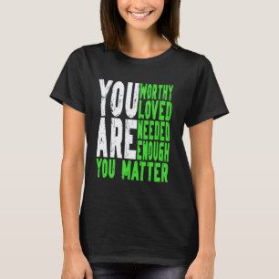 Camiseta 0 Apoio Motivacional Guerreiro Consciente da Saúde