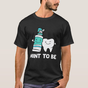 Camiseta 0 Assistente de Higienista Dentário Menta Para Ser