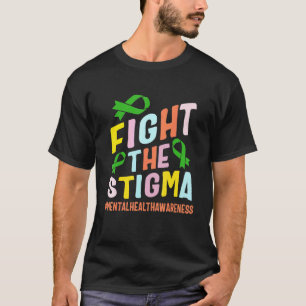 Camiseta 0 Combater Estigma Saúde Mental Conscientização Do
