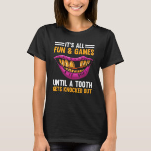 Camiseta 0 Dentista Dente é Derrubado Higiene Dental