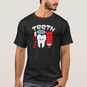 Camiseta 0 Dentista Dentes Limpos Brancos  15