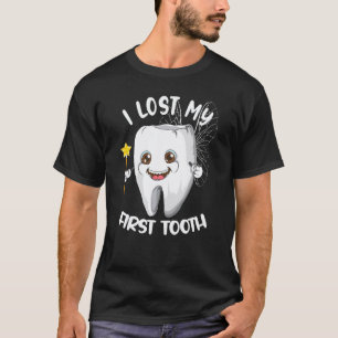 Camiseta 0 Dentista Eu Perdi Meu Primeiro Dente Prática Odo