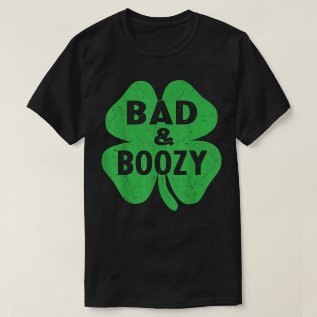 Camiseta 0 Dia de São Patrício irlandês Funny Shamrock Bebe (Frente do Design)
