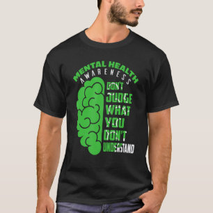 Camiseta 0 Em Maio Usamos Verde Conscientização sobre Saúde