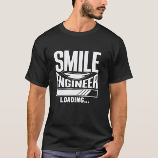 Camiseta 0 Engenheiro do Sorriso Carregando Estudante Estud