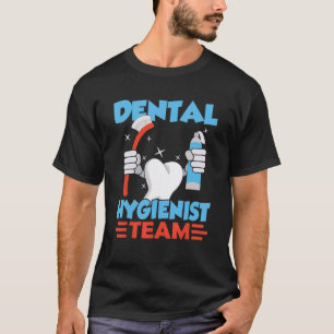 Camiseta 0 Equipe de Higienista Dentária Clínica Odontológi
