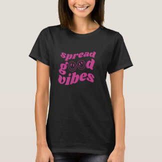 Camiseta 0 Espalhe boas vibrações A Conscientização sobre S