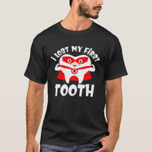 Camiseta 0 Eu Perdi Meu Primeiro Dente Dentista Infantil De