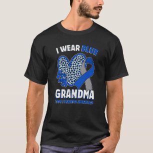 Camiseta 0 Eu Uso Azul Para a Conscientização da Diabetes d