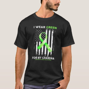 Camiseta 0 Eu Uso Verde Para a Minha Avó Conscientização so