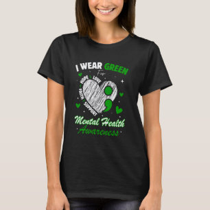 Camiseta 0 Eu Uso Verde Para Conscientização Sobre Saúde Me