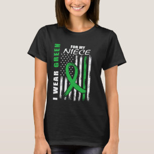 Camiseta 0 Eu Uso Verde Para Minha Sobrinha Ter Conscientiz