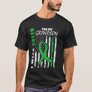Camiseta 0 Eu Uso Verde Pelo Mês de Conscientização da Para