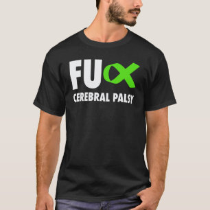 Camiseta 0 Fu Paralisia Cerebral Fita Verde - Paralisia Cer