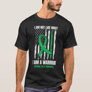 Camiseta 0 Guerreiro Conscientização de Paralisia Cerebral