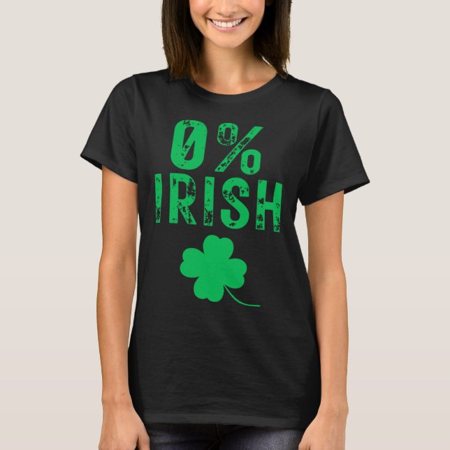 Camiseta 0 Irish  St Patrick s Day (Frente)