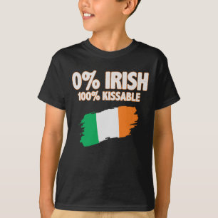 Camiseta 0% irlandês 100%