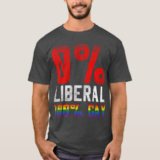 Camiseta 0 LGB Gay Liberal 100