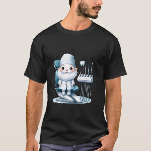 Camiseta 0 Médico Gnome Pai Gráfico Para Mulheres e Homens 