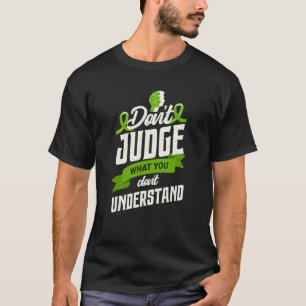 Camiseta 0 Mês de Conscientização da Saúde Mental Não Julgu