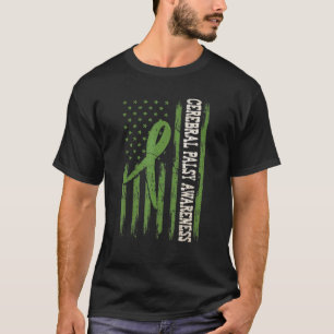 Camiseta 0 Mês de Conscientização sobre Paralisia Cerebral