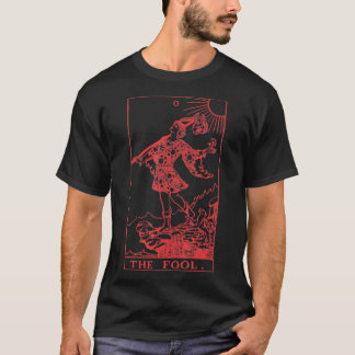 Camiseta 0 O Tolo Tarot oculta Lucifer 666 Gótico Blackcraf