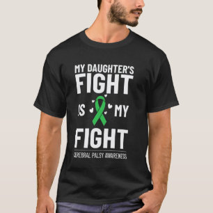 Camiseta 0 Paralisia Cerebral Faixa Verde Conscientização s