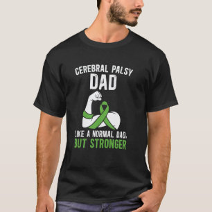 Camiseta 0 Paralisia Cerebral Pai Mais Forte Guerra Paralis