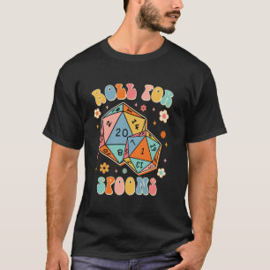 Camiseta 0 Rolar Por Colheres Saúde Mental Doença Crônica S