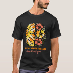 Camiseta 0 Saúde Mental Importa Acabar Com O Estigma Fluxo