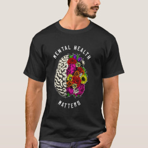 Camiseta 0 Saúde Mental Importa Conscientização sobre Doenç