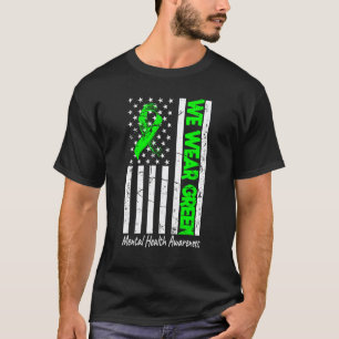 Camiseta 0 Saúde Mental Importa Para Conscientização Sobre