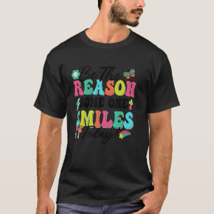 Camiseta 0 Seja o Motivo de Alguém Sorrir Hoje Saúde Mental