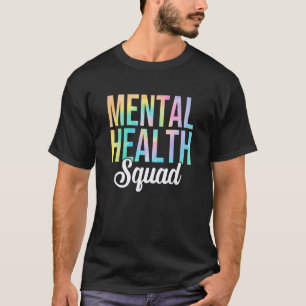 Camiseta 0 Tie Dye Equipe Saúde Mental Terapeuta Saúde Ment