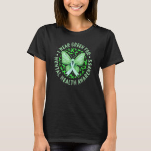 Camiseta 0 Use Verde Para o Mês de Conscientização da Saúde