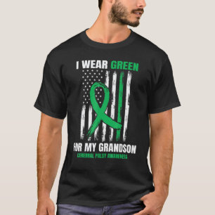 Camiseta 0 Verde Conscientização da Paralisia Cerebral Neto