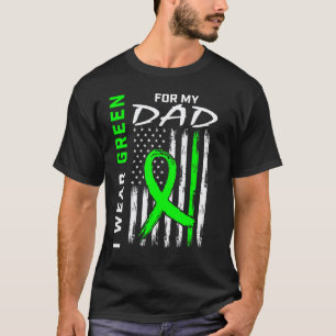 Camiseta 0 Verde Pai Doença Renal Paralisia Cerebral Consci