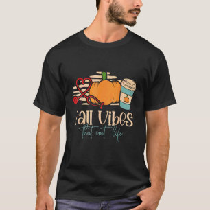 Camiseta 0 Vibrações de Outono Que Roupa de Paramédico de V