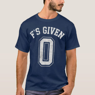 Camiseta 0 Zero Fs Dado Atitude Engraçada e Sarcástica B ga