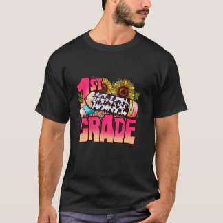 Camiseta 1ª série volta às costas de leopardo ocidental S